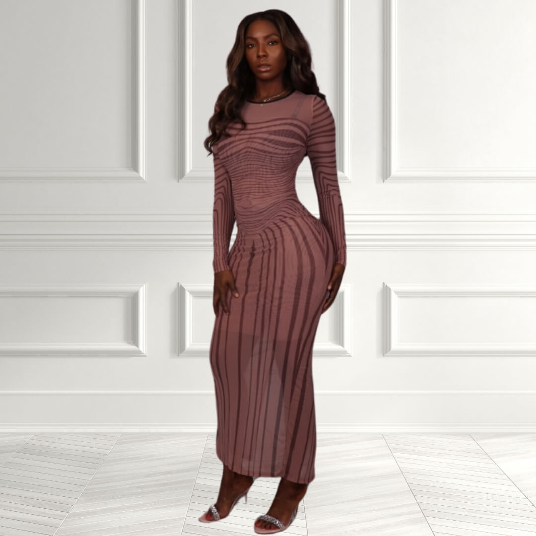 Contour Couture Bodycon Artistry Dress NOIRYA.COM Contour Couture Bodycon Artistry Dress NOIRYA.COM